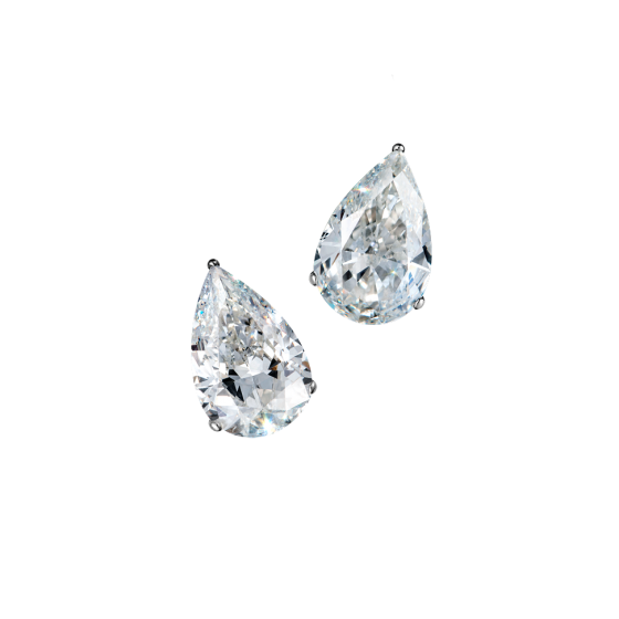 DROPS Stud earring drops earrings with diamonds platinum diamond-earring diamond earrings platinum-earring platinum earrings customized rings from munich jewelsmiths