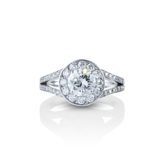 FRAMED Engagement-ring diamond-ring with diamond 1 carat diamond diamond set white gold diamond-engagement-ring diamond-engagement-rings gold-engagement-rings white gold rings